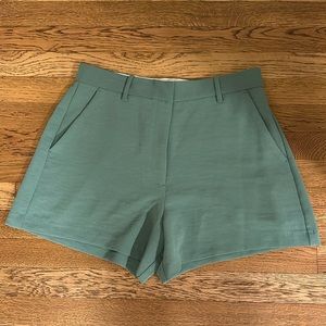 Abercrombie high rise tailored shorts, size M